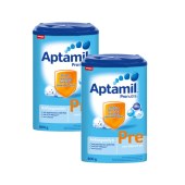 【德国直邮】2件套丨Aptamil 爱他美 原装蓝罐婴儿奶粉 Pre段 0-3个月 800g/罐