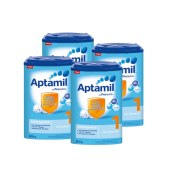 【德国直邮】4件套丨Aptamil 爱他美 原装蓝罐奶粉 1段 0-6个月 800g/罐