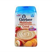 4罐装|Gerber 嘉宝 美国 苹果甜薯米粉 2段 227g