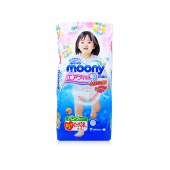 2包装|Moony 尤妮佳 日本 拉拉裤 女宝宝 XL38