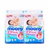 2包装|Moony 尤妮佳 日本 纸尿裤 M64