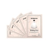 【香港直邮】MERBLISS 茉贝丽思 韩国 新娘婚纱面膜 5片/盒