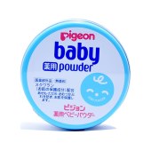 Pigeon 贝亲 日本 婴儿爽身粉 蓝盒装 150g