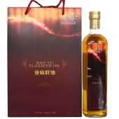 2瓶装丨昊裕 宁夏原产 褐盒亚麻籽油 500ML/瓶 送礼佳品