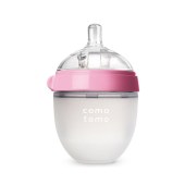 【香港直邮】como tomo 可么多么 韩国 婴儿硅胶奶瓶 粉色 150ml