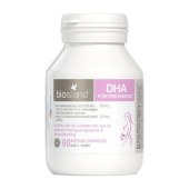 【香港直邮】Bio Island 佰澳朗德 澳大利亚 孕妇专用天然DHA海藻油 60粒/瓶