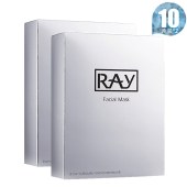 2盒装|RAY 泰国 银色海藻补水蚕丝面膜 10片