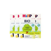 4盒装|德国HiPP喜宝Bio有机奶粉 1段(0-6个月)  新旧包装随机发货