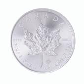 2018年1盎司加拿大枫叶银币