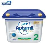 【德国直邮】Aptamil 爱他美 德国 新款白金版 婴儿奶粉 2段 6个月以上 800g/罐