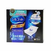 【一般贸易】UNICHARM 尤妮佳 日本 省水型化妆棉 深蓝色 40枚