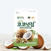 【一般贸易】广川 韩国 广川海苔椰子片 100g*4袋