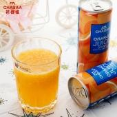 【一般贸易】芭提娅 泰国 听装橙子汁饮料 230ml*24罐