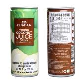 【一般贸易】芭提娅 泰国 听装椰子汁饮料 230ml*24罐