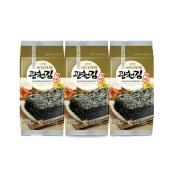 【一般贸易】广川 韩国 海洋蔬菜海苔 （5g*3）*6袋