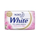 【国内发货】日本 KAO 花王 WHITE天然植物沐浴玫瑰护肤香皂 130G*3